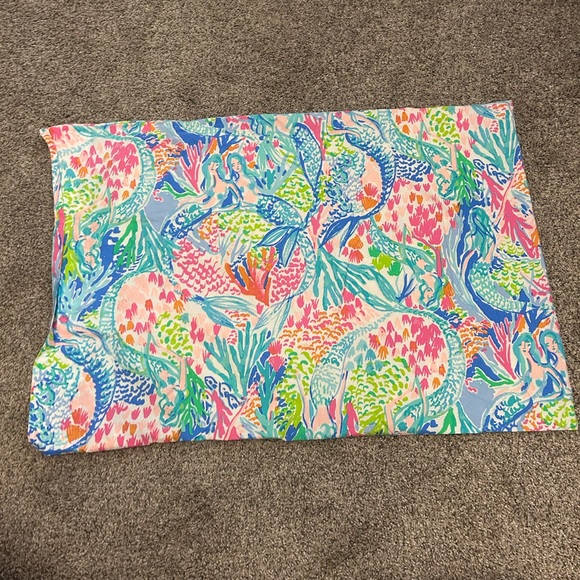 Lilly Pulitzer Other - Lilly Pulitzer for Pottery Barn Mermaid Cove Standard Pillow Case